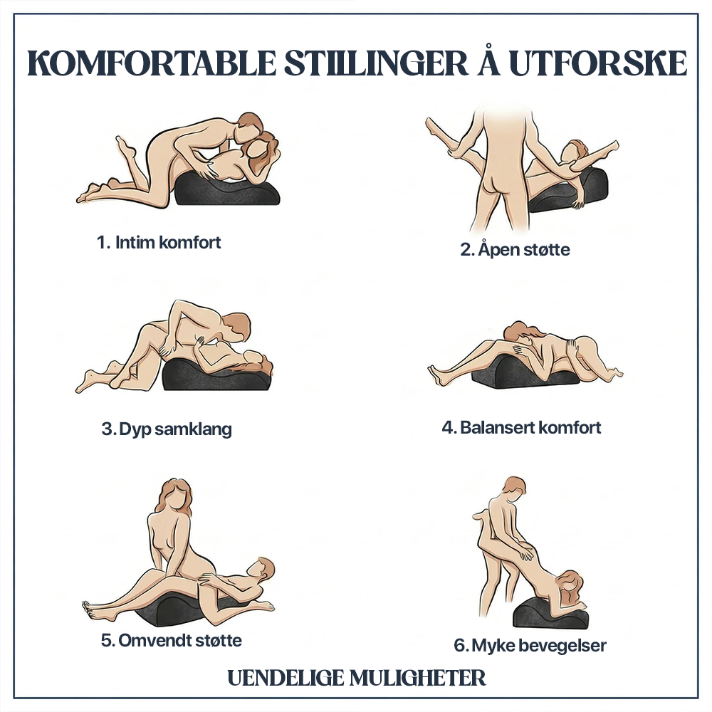 Intimitetspute – komfort i alle stillinger